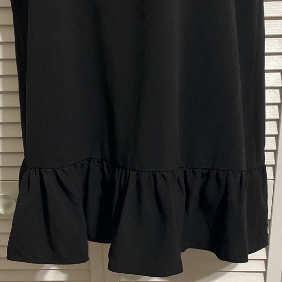 Tahari ASL Black Lace Yoke Dress - Picture 4 of 13